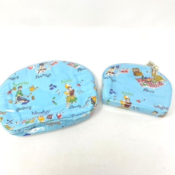 Nick & Nora 1950's Retro Inspired A Woman's Days Cosmetic Bags (3) Travel - Picture 10 of 16